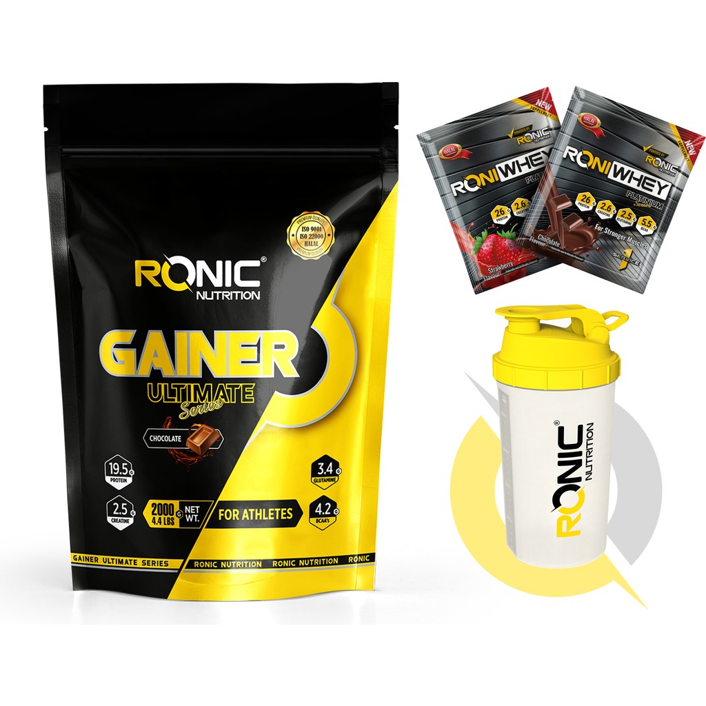 Ronic Nutrition Gainer Ultimate 2000 G Karbonhidrat Tozu Yüksek Enerji İçeriğiyle - Çikolata Diğer Fiyatı
