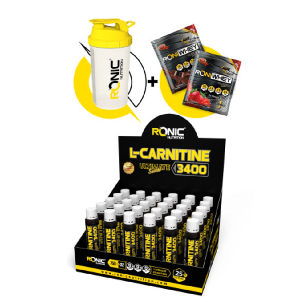 Ronic Nutrition L-carnitine 3400 Ultimate 30 Adet Yağ Yakıcı (böğürtlen Aromalı) Yağ Yakıcı Fiyatı