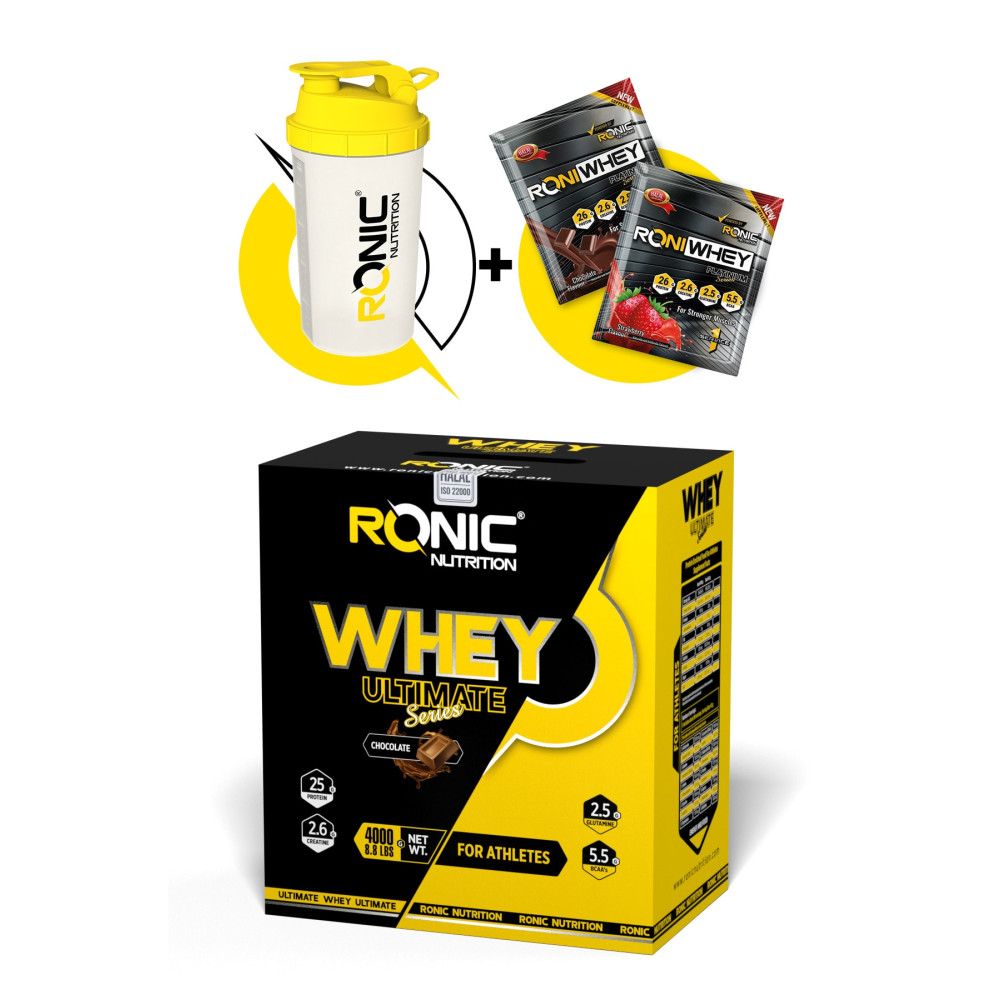 Ronic Nutrition Whey Ultimate 4000 G Kas Yapılanmasına Yardımcı Protein Tozu (ÇİKOLATA AROMALI) Protein Tozları Fiyatı