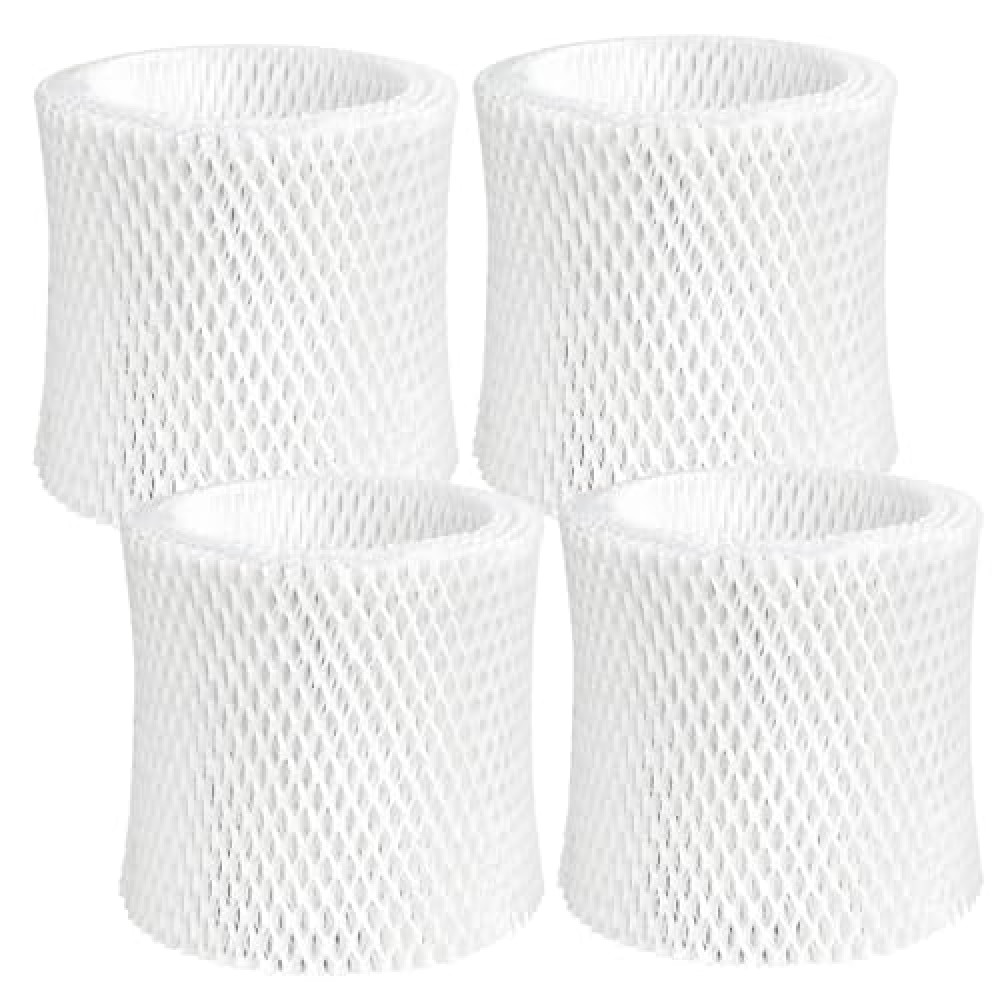Roninby Humidifier Wicking Replacement Filter Compatible with Canopy Bedside and Nursery Humidifier, Wood Pulp & Paper Filter, 4 Pack