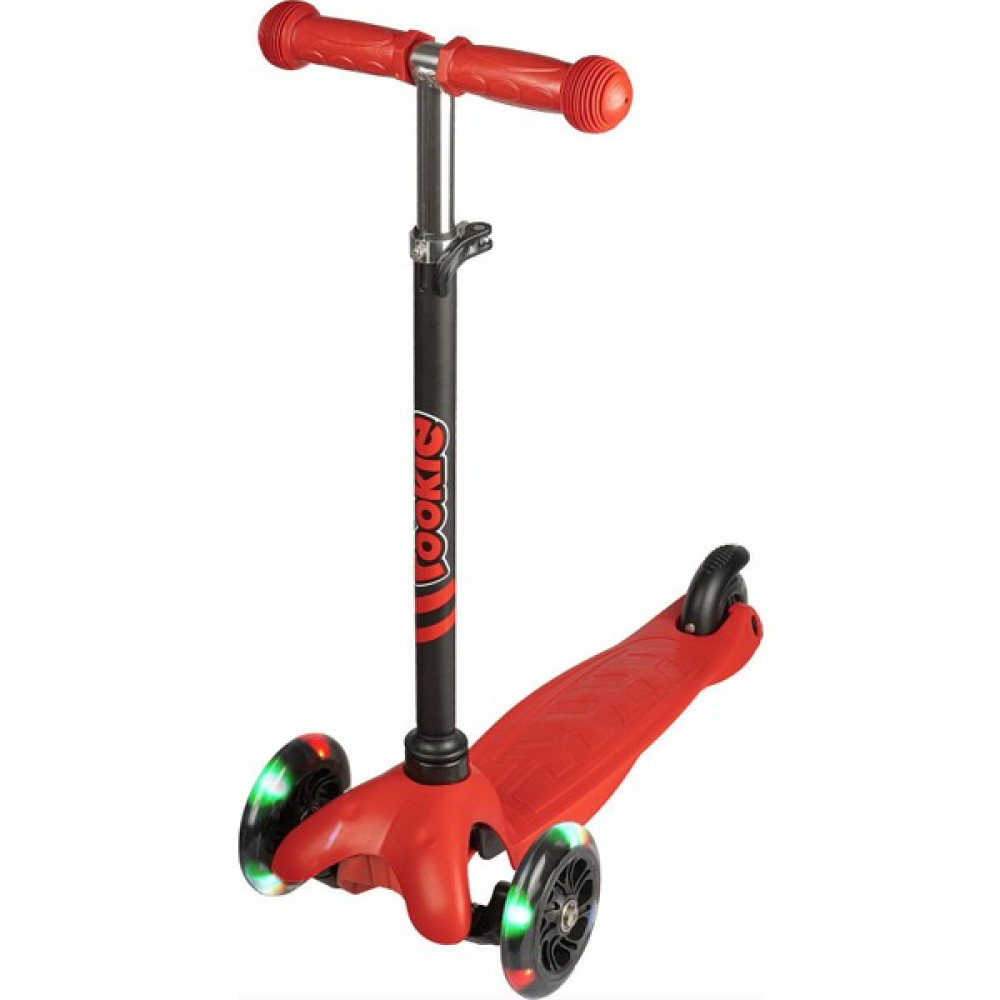 Rookie 3 Tekerlekli LED Işıklı Scooter - Kırmızı Açık Hava, Deniz ve Spor Oyuncakları Fiyatı