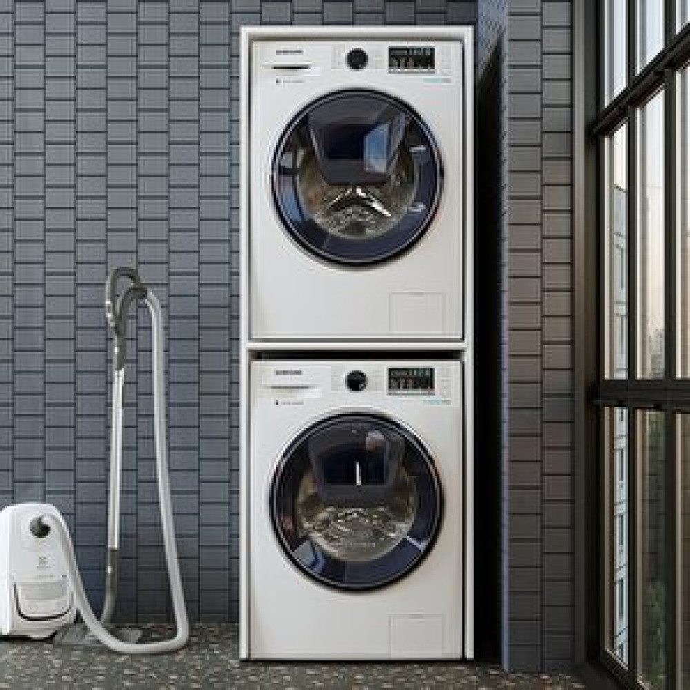 Roomart Banyo Dolabı Çamaşır Ve Kurutma Makinesi Dolabı Beyaz Banyo Dolabı / Mobilyası Fiyatı