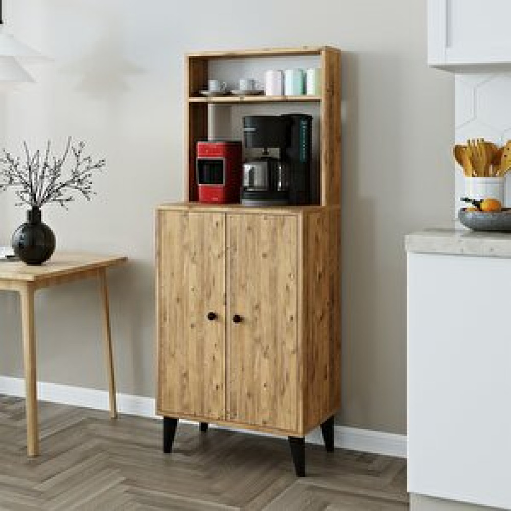 Roomart Mara 2 Kapakli Çok Amaçli Dolap , Ki̇ler Dolabı , Ki̇taplık Atlantik Çam Mutfak Dolabı / Mobilyası Fiyatı