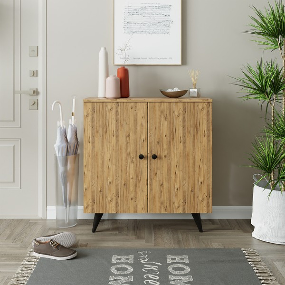 Roomart Retra Çok Amaçlı Dolap , Ayakkabılık Ahşap - Atlantik Çam Gardrop & Dolap Fiyatı