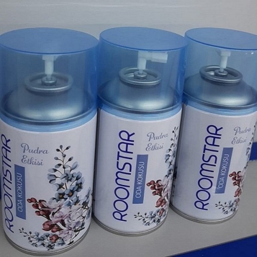 Roomstar Oda Kokusu Pudra Etkisi 300 ml x 3’lü Paket Oda Kokusu Fiyatı