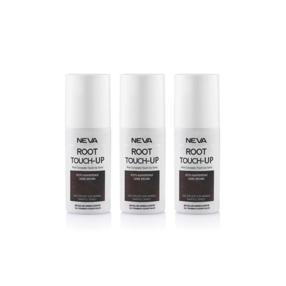 Root Touch-Up Neva Root Touch Up Kapatici Sprey 75 Ml Koyu Kahve 3 Adet Saç Bakımı Fiyatı