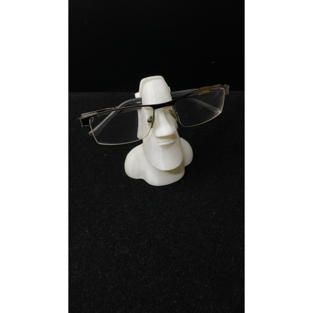 Rootmade Burun Heykel Beyaz Gözlük Tutacağı Dekor Biblo 10 cm Biblo Fiyatı