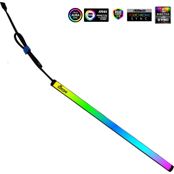 Ropcomp Argb PC Kasa Aydınlatma LED 30 cm Enerji Tasarruflu Metal Yapı ile Ultra Parlak Renkler Diğer Fiyatı