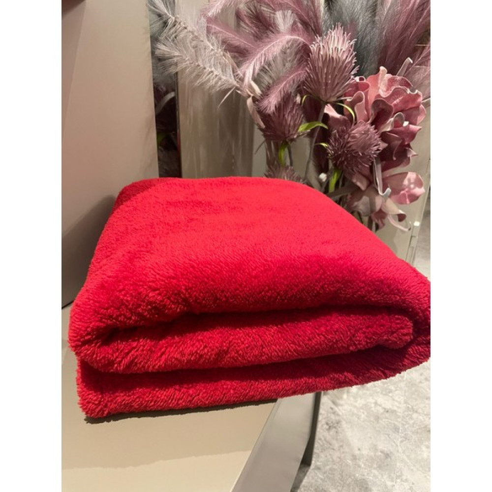 Ropilla Home Wellsoft Battaniye Tek Kişilik Yatak Örtüsü 180X230 cm - 180 x 230 cm - Kırmızı Battaniye Fiyatı