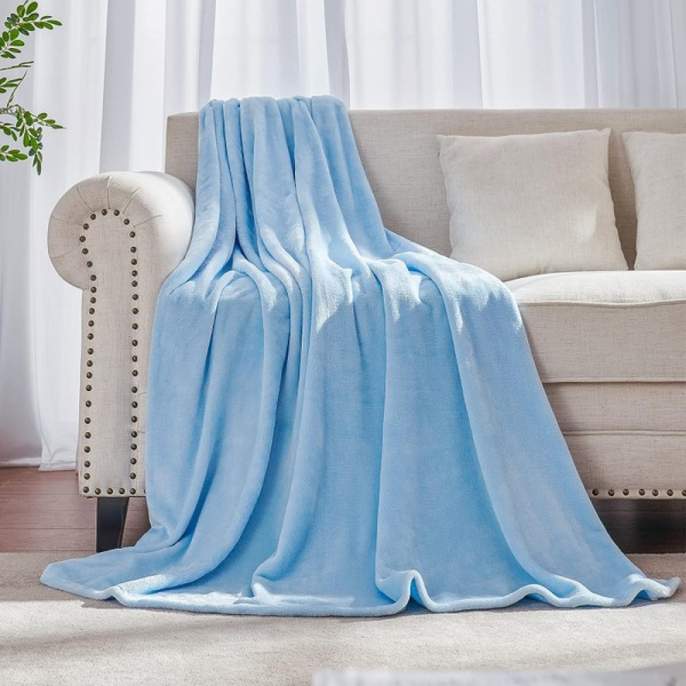Ropilla Home Wellsoft Battaniye Tek Kişilik Yatak Örtüsü 180X230 cm - 180 x 230 cm - Mavi Battaniye Fiyatı