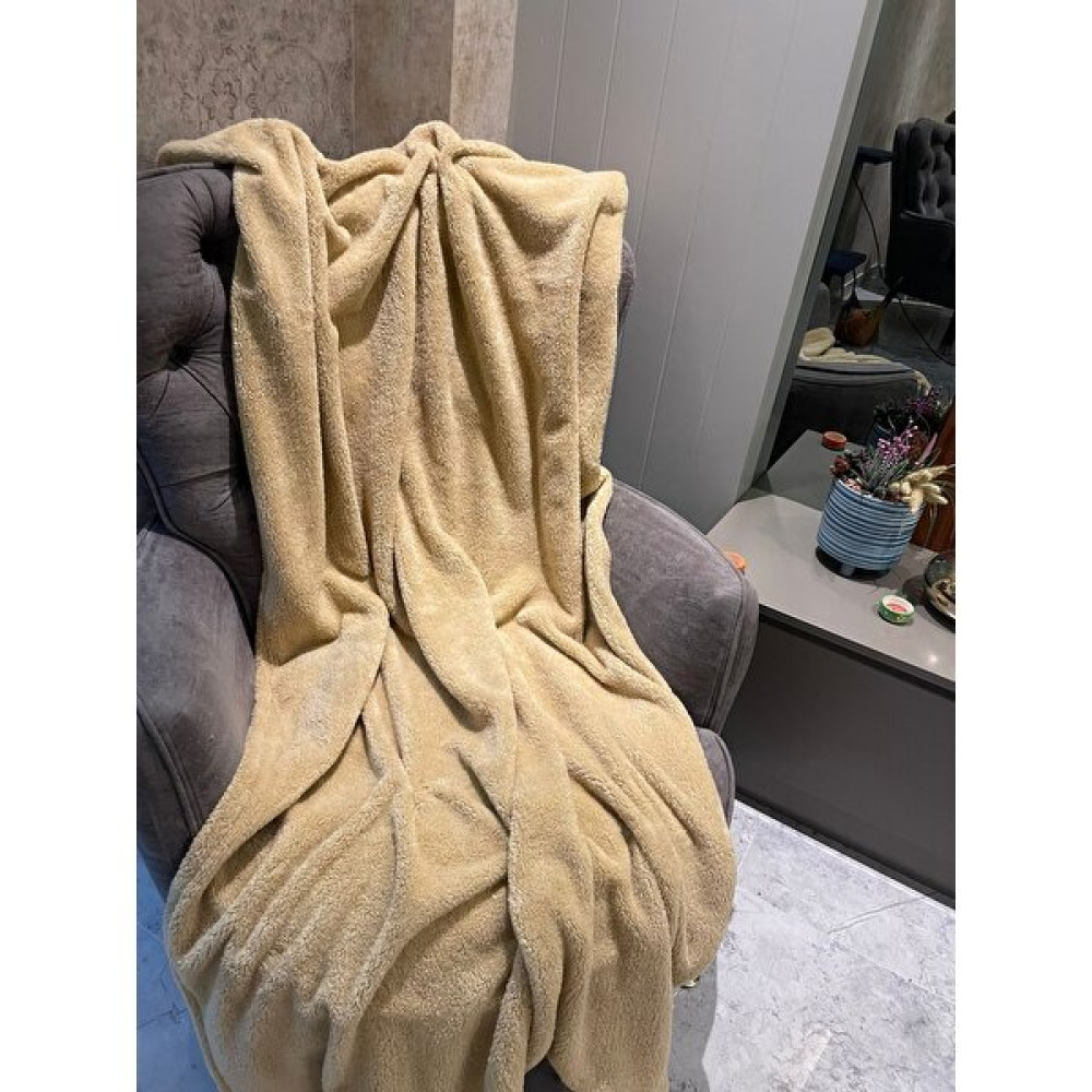 Ropilla Home Wellsoft Battaniye Tv Battaniyesi Yumuşak Dokulu 100X170 - 100 x 170 cm - Camel Battaniye Fiyatı