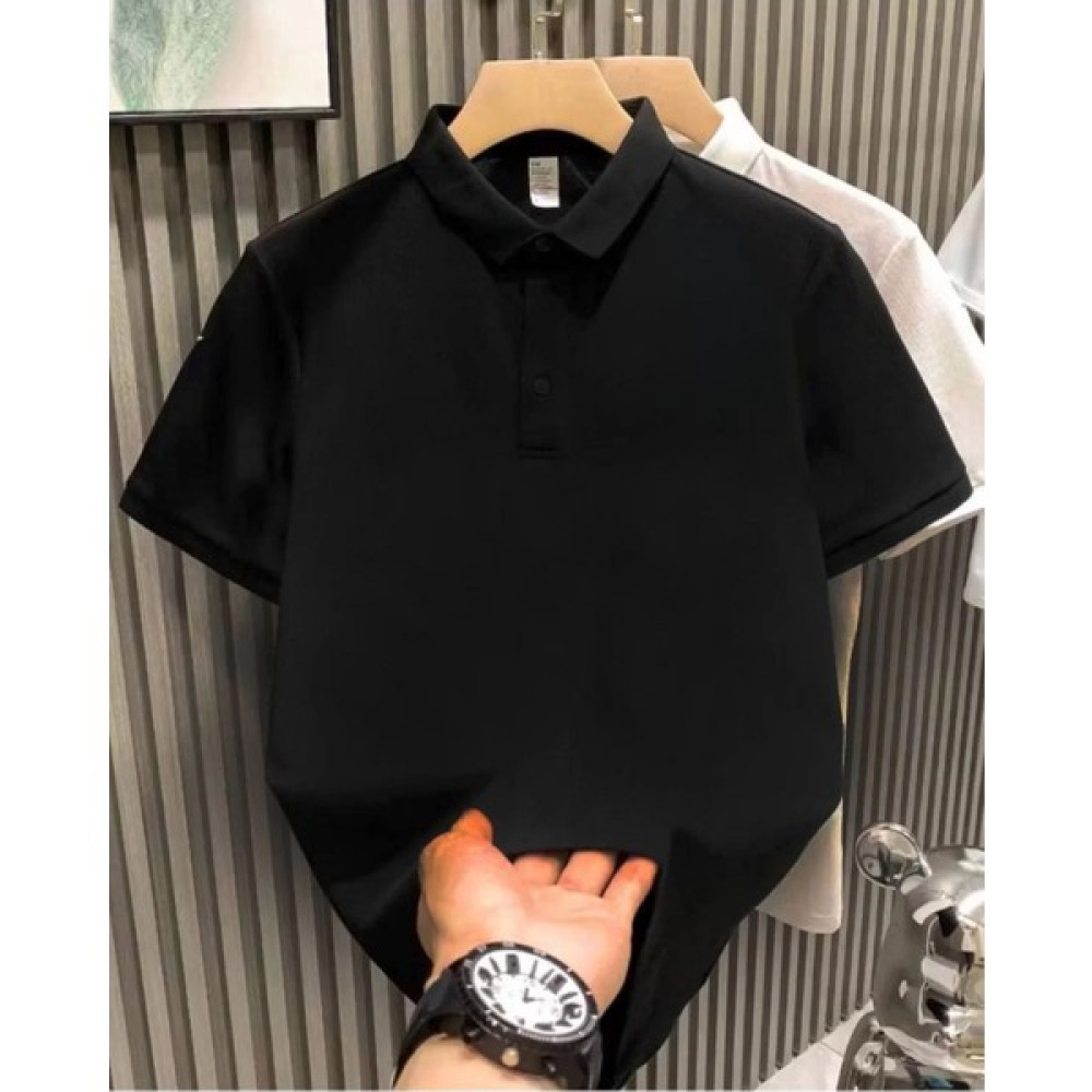 Roque Yakası Düğmeli Polo Yakalı T-Shirt Erkek T-shirt Fiyatı