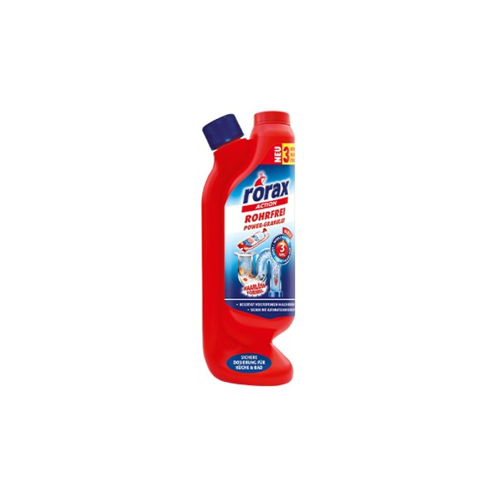 Rorax Power-Granül Dozajlı 10 Kullanımlık Güçlü Lavabo Açıcı 600 gr Temizlik Malzemeleri Fiyatı