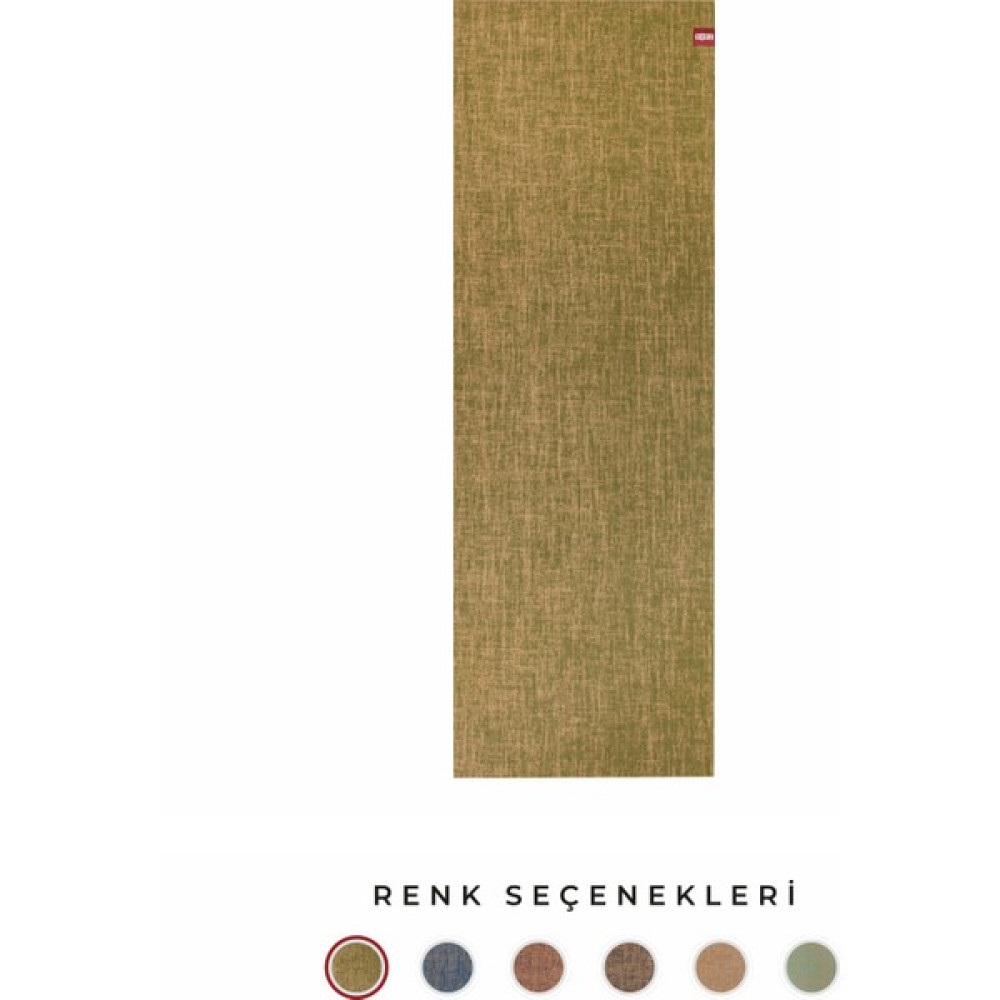 Roru Concept Doğal Jüt Yoga Egzersiz Matı 173 x 61 cm 5 mm Kuru, Az - Orta Terleyen Eller İçin, Yeşil Pilates Minderi Fiyatı