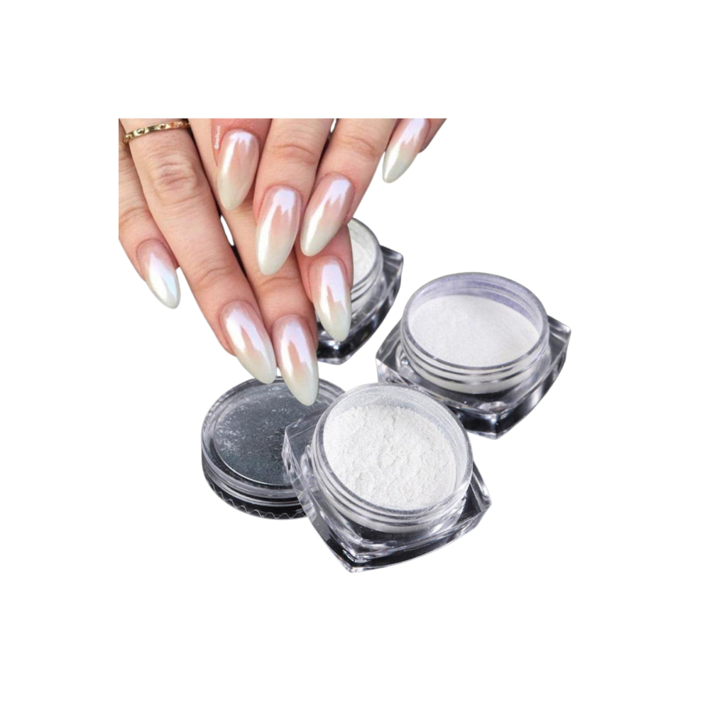 ROSALIND Nail Art Beyaz Inci Tozu - Aplikatör Hediyeli Makyaj Ürünleri Fiyatı
