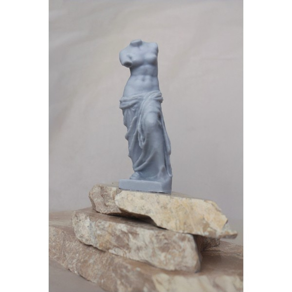 Rosart Collection Kadın Heykel Mum Kokulu Parfümlü Soya Wax - Gri - 1 Adet Dekoratif Mum Fiyatı
