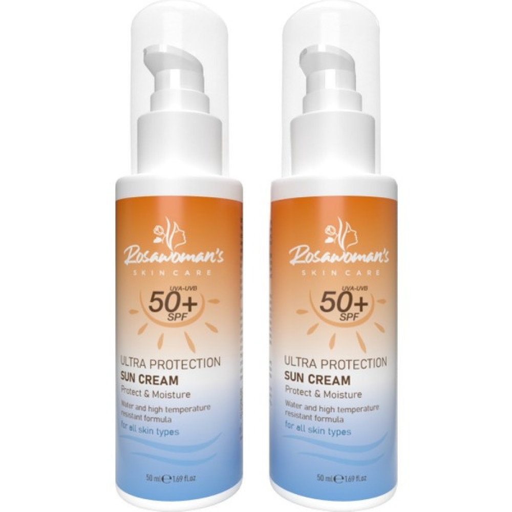 Rosawoman's Güneş Kremi 50ML +50 Spf 2 Adet Güneş Kremleri ve Losyonları Fiyatı