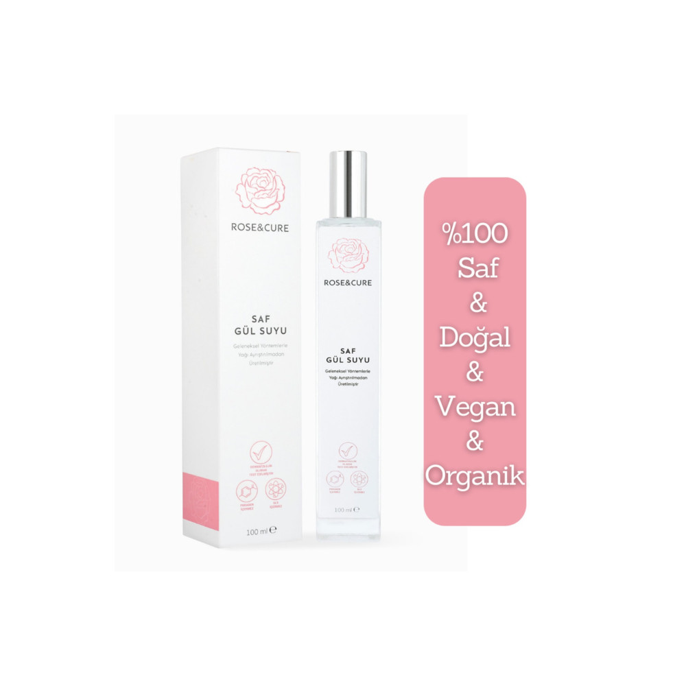 Rose and Cure Saf Gül Suyu 100ml Cilt ve Yüz Bakımı Fiyatı