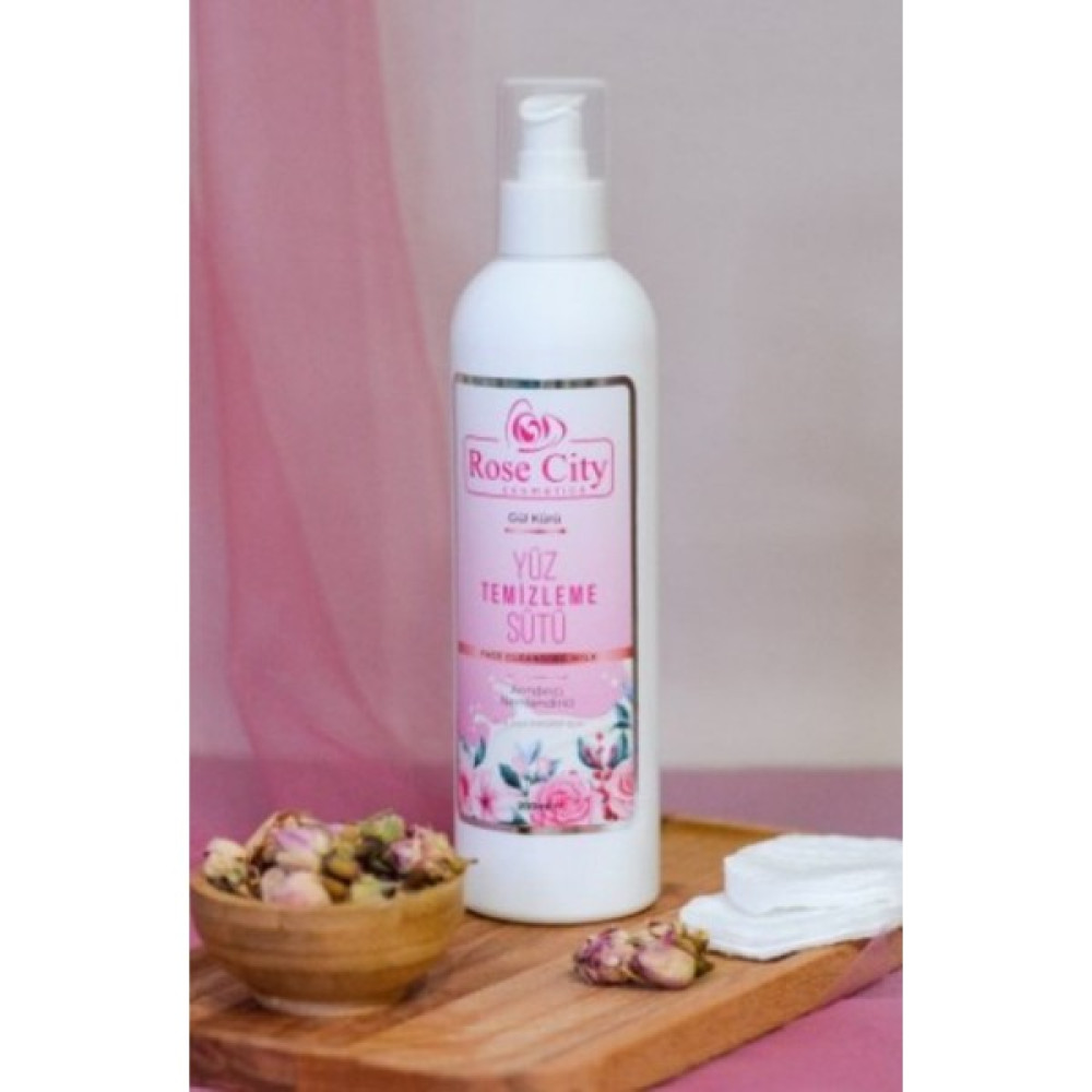 Rose City Nemlendirici Yüz Temizleme Sütü 200 ml Cilt Temizleme ve Peeling Fiyatı