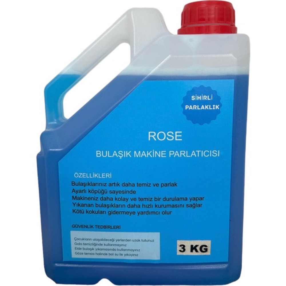 Rose Kimya Bulaşık Makinesi Parlatıcısı 3 kg Bulaşık Yıkama Fiyatı