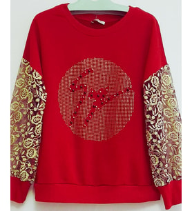ROSE MODA KADIN BORDO SWEATSHİRT ÖNÜ TAŞLI VE İNÇİLİ Bayan Korse Fiyatı