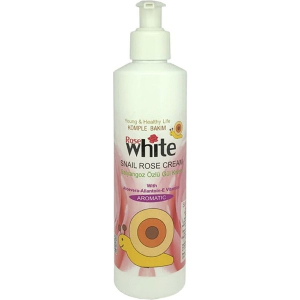 Rose White Salyangoz Özlü Gül Kremi 200 ml Nemlendiriciler Fiyatı