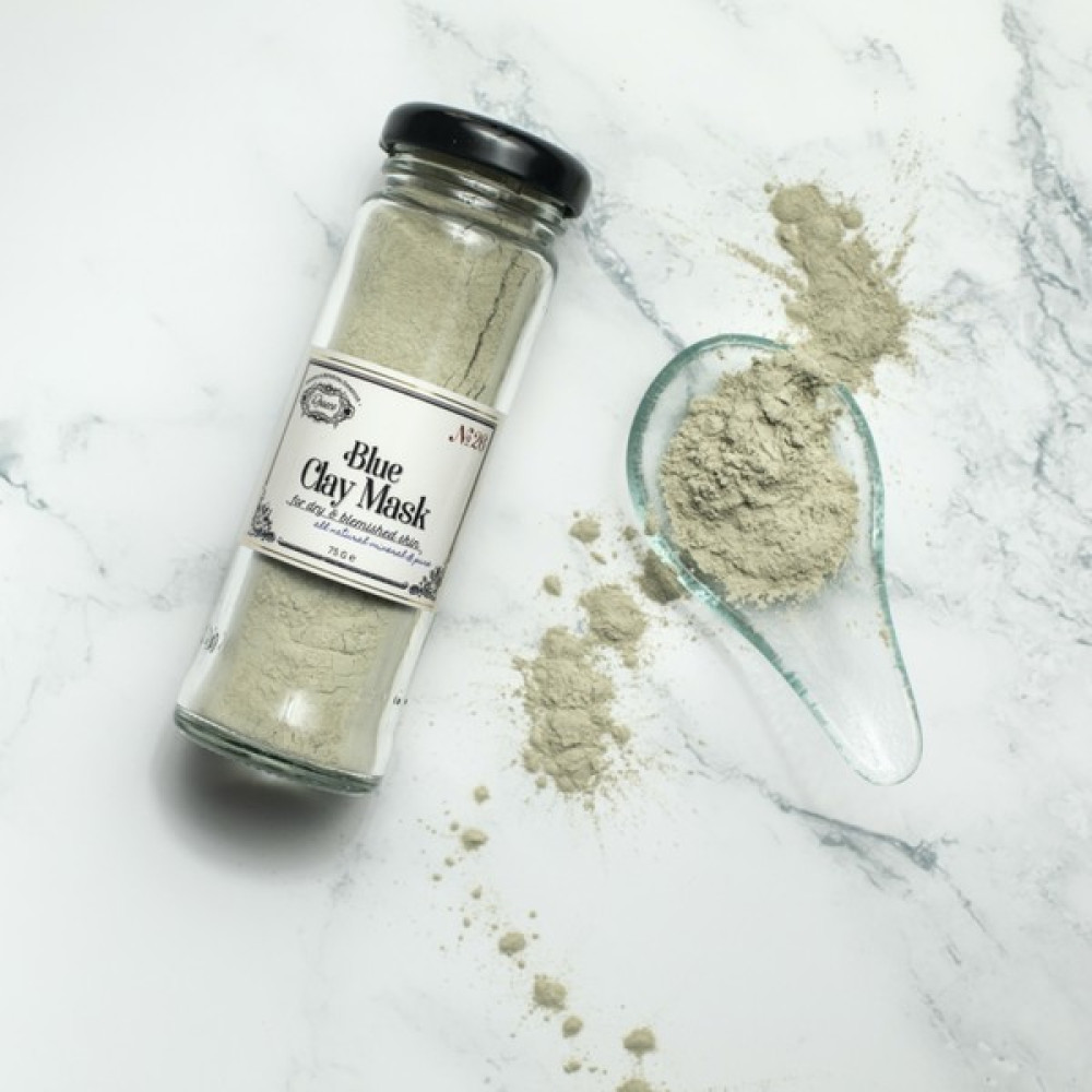 Rosece Blue Clay Mask / Mavi Kil Maskesi / Kuru ve Lekeli Ciltler Için Maskeler Fiyatı