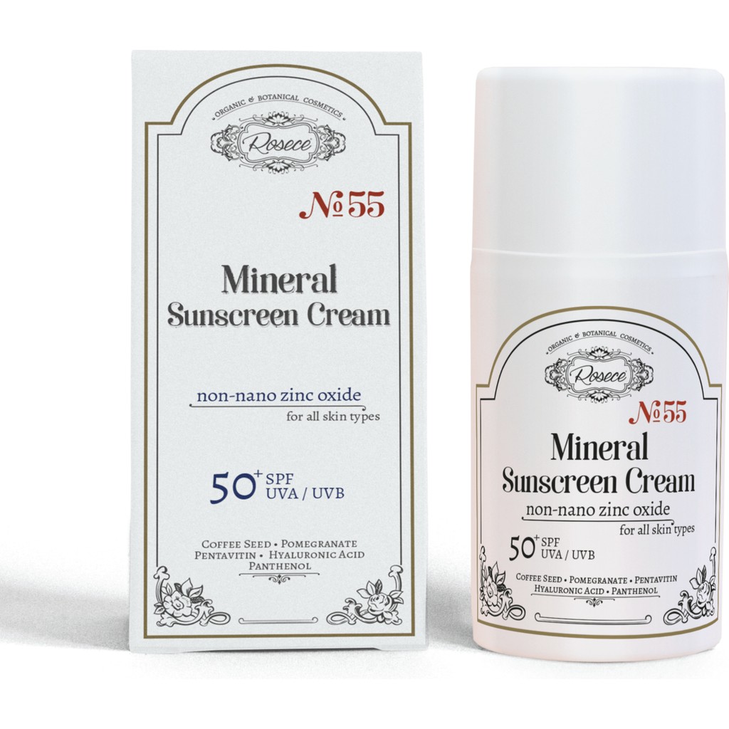 Rosece Mineral Güneş Kremi |Mineral Filtreli | Çocuklar Dahil Tüm Ciltler İçin 50 + SPF | 50 ml Güneş Kremleri ve Losyonları Fiyatı