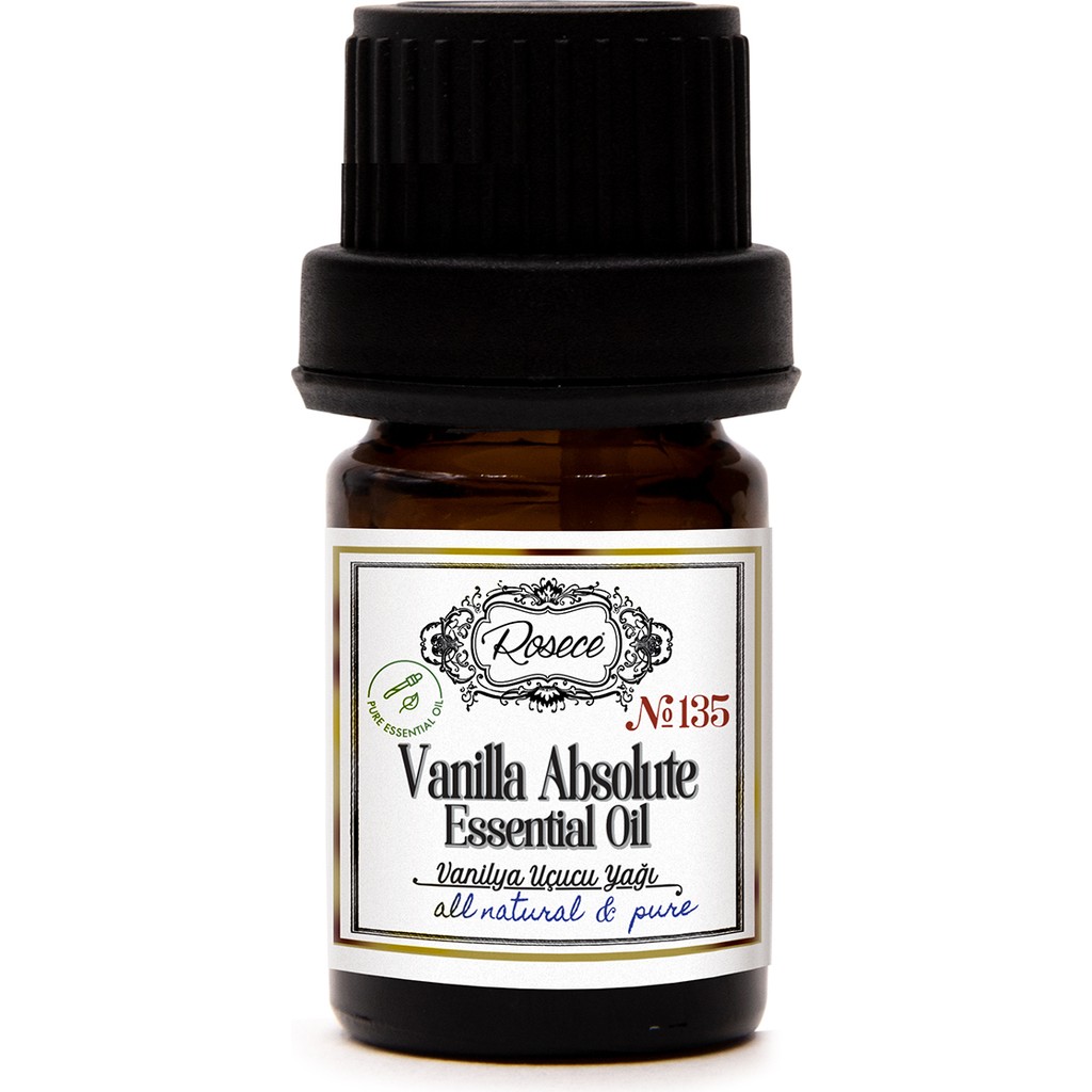 Rosece Vanilla Absolute Essential oil / Vanilya Absolute Uçucu Yağı 4 ml Diğer Fiyatı