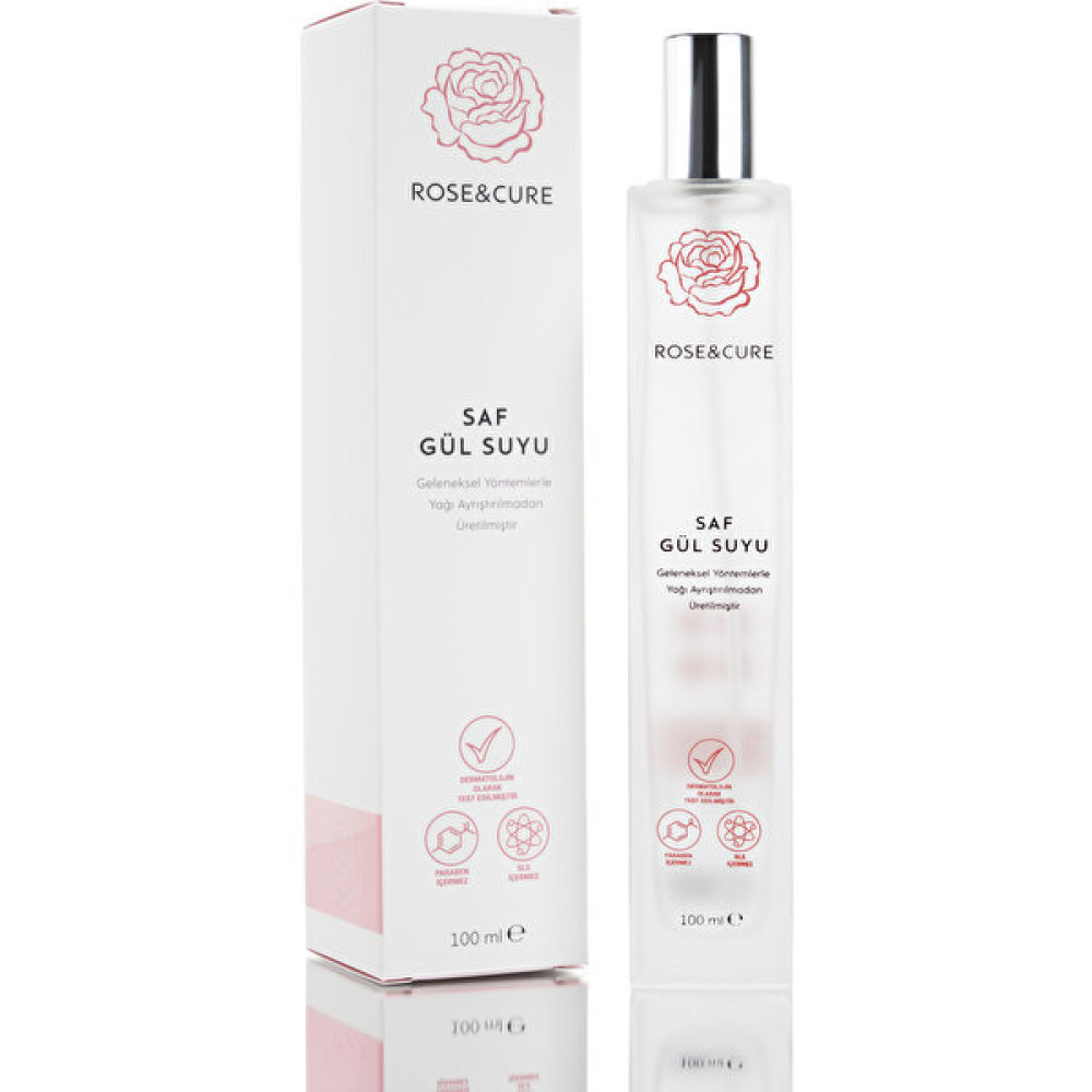 Rose&Cure Saf Gül Suyu 100 ml - Arındırıcı ve Sıkılaştırıcı Tonik Cilt Temizleme ve Peeling Fiyatı
