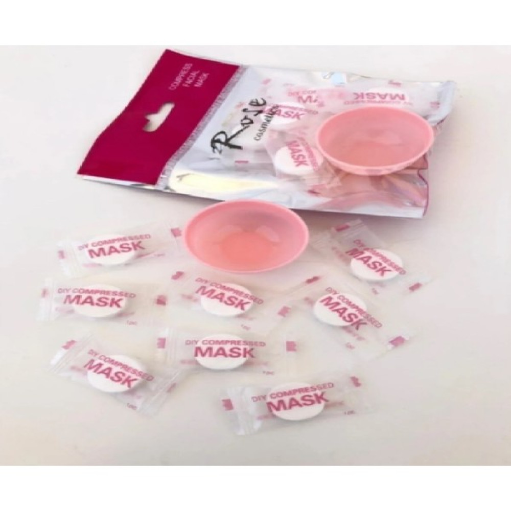 Roseia Rose Sıkıştırılmış Yüz Maskesi 12 Adet Maskeler Fiyatı