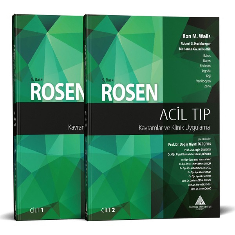 Rosen Acil Tıp: Kavramlar ve Klinik Uygulama - 2 Cilt Tıp Kitapları Fiyatı