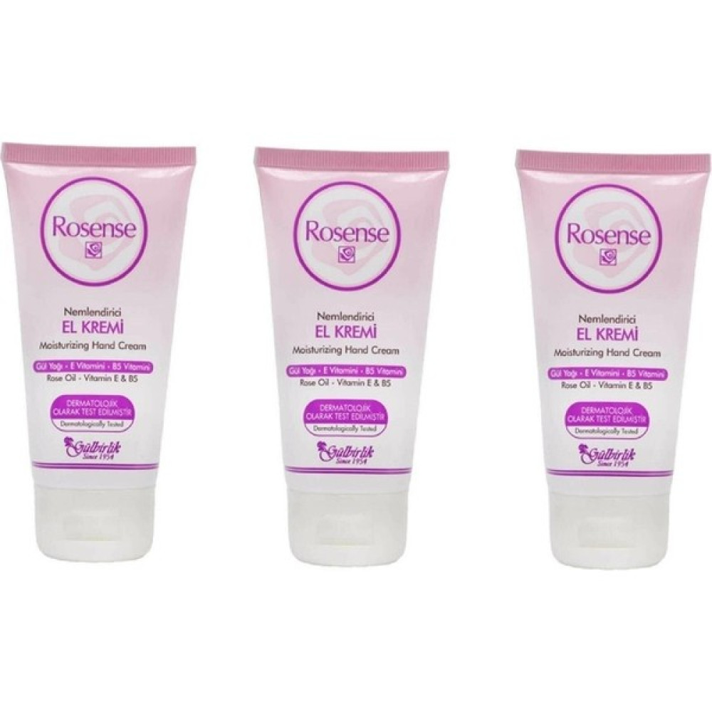 Rosense Nemlendirici El Kremi 20 ml x 3 Adet Oto Boyaları Fiyatı
