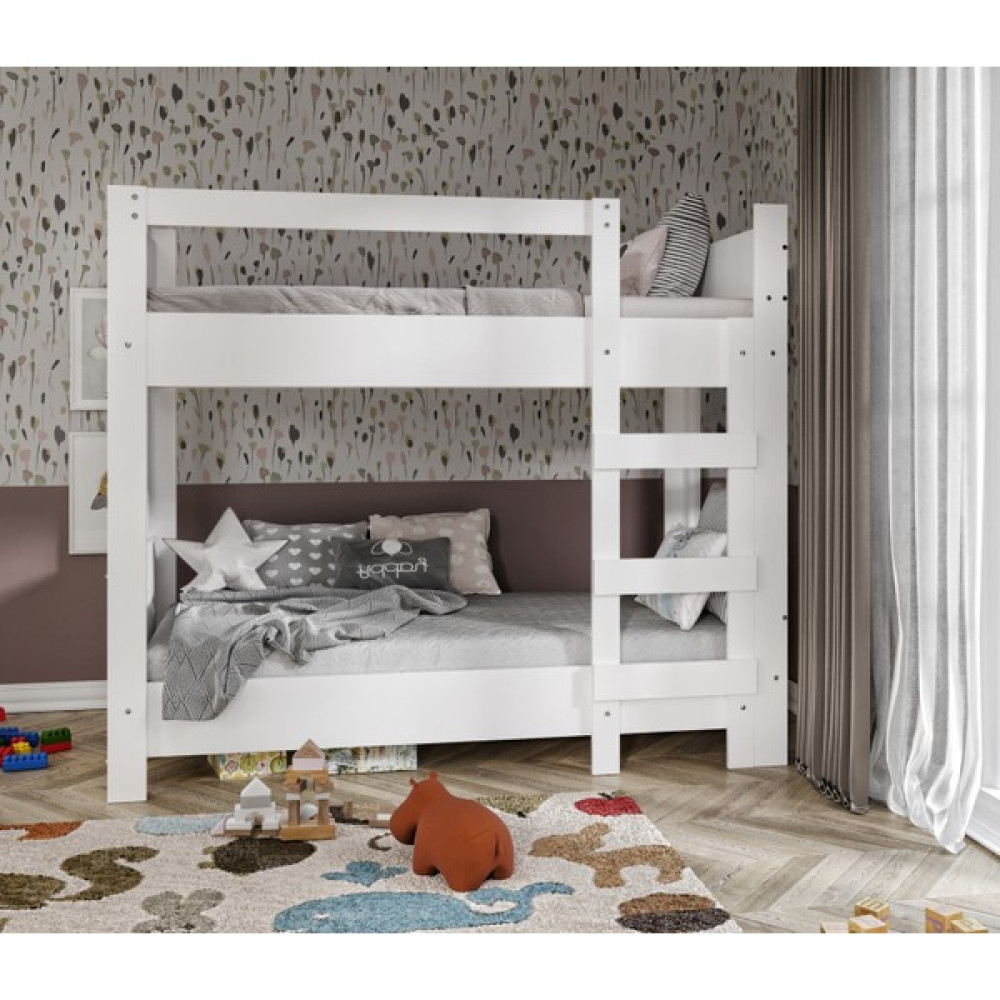 Rosepal Mobilya Young 2 Katlı Beyaz Ranza - 90 x 190 cm Ranza Fiyatı