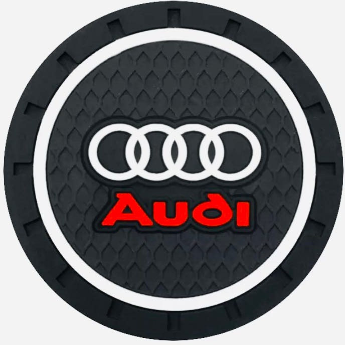 Rosetr Audi Uyumlu Siyah Silikon Bardak Altlığı A1 A3 A4 A5 A6 Q1 Q2 Q3 Q5 Q7 Oto Seyahat Ürünleri Fiyatı