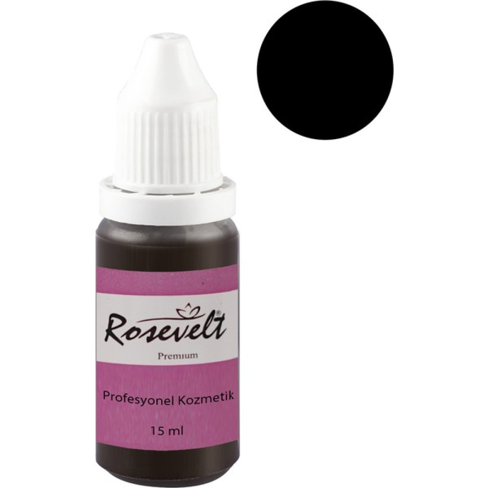 Rosevelt Kalıcı Makyaj Eğitim Boyası Siyah ( Ciltte Kullanılmaz ) Sağlık / Bakım / Kozmetik Fiyatı