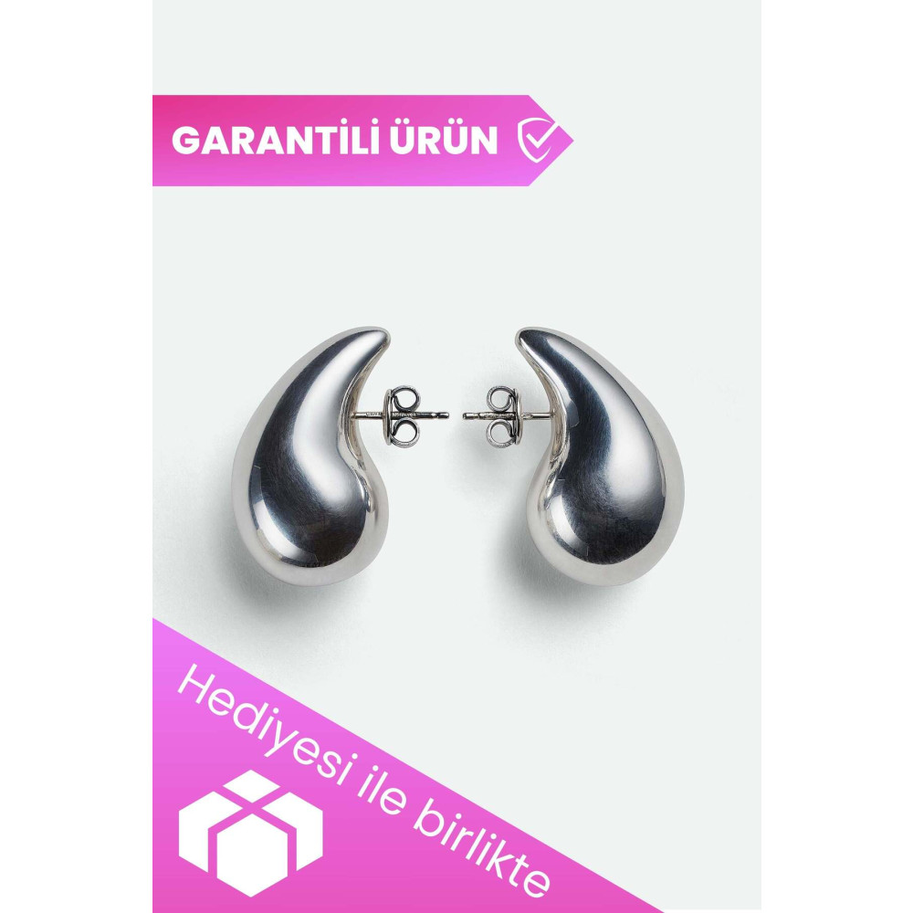 roshel 2 Yıl Garanti Göz Yaşı Küpe Çelik Kadın Damla Küpe Küpeler Fiyatı
