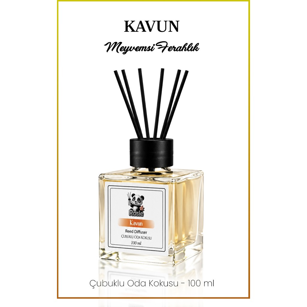 Rosıe Kavun Reed Diffuser Çubuklu Oda Kokusu 100 ml - FRESH Diğer Fiyatı