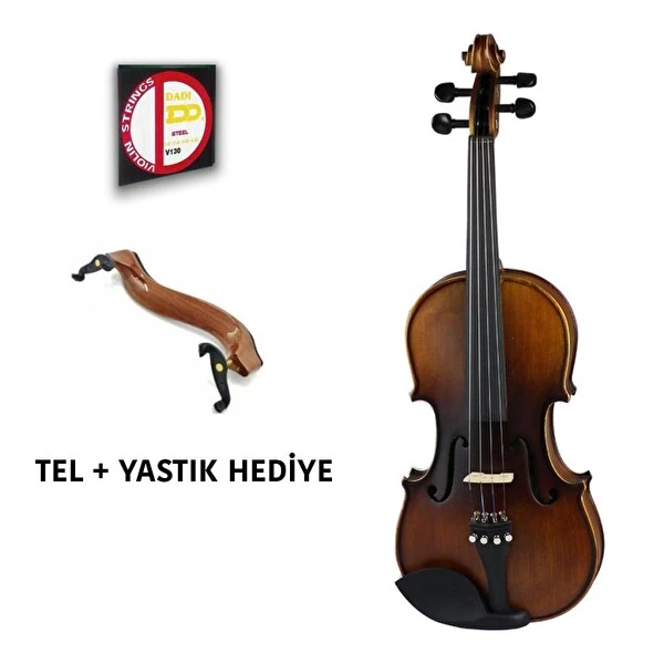 Rösler Vla-9 4/4 Keman Set (Yastık ve Tel) Yaylı Çalgılar Fiyatı
