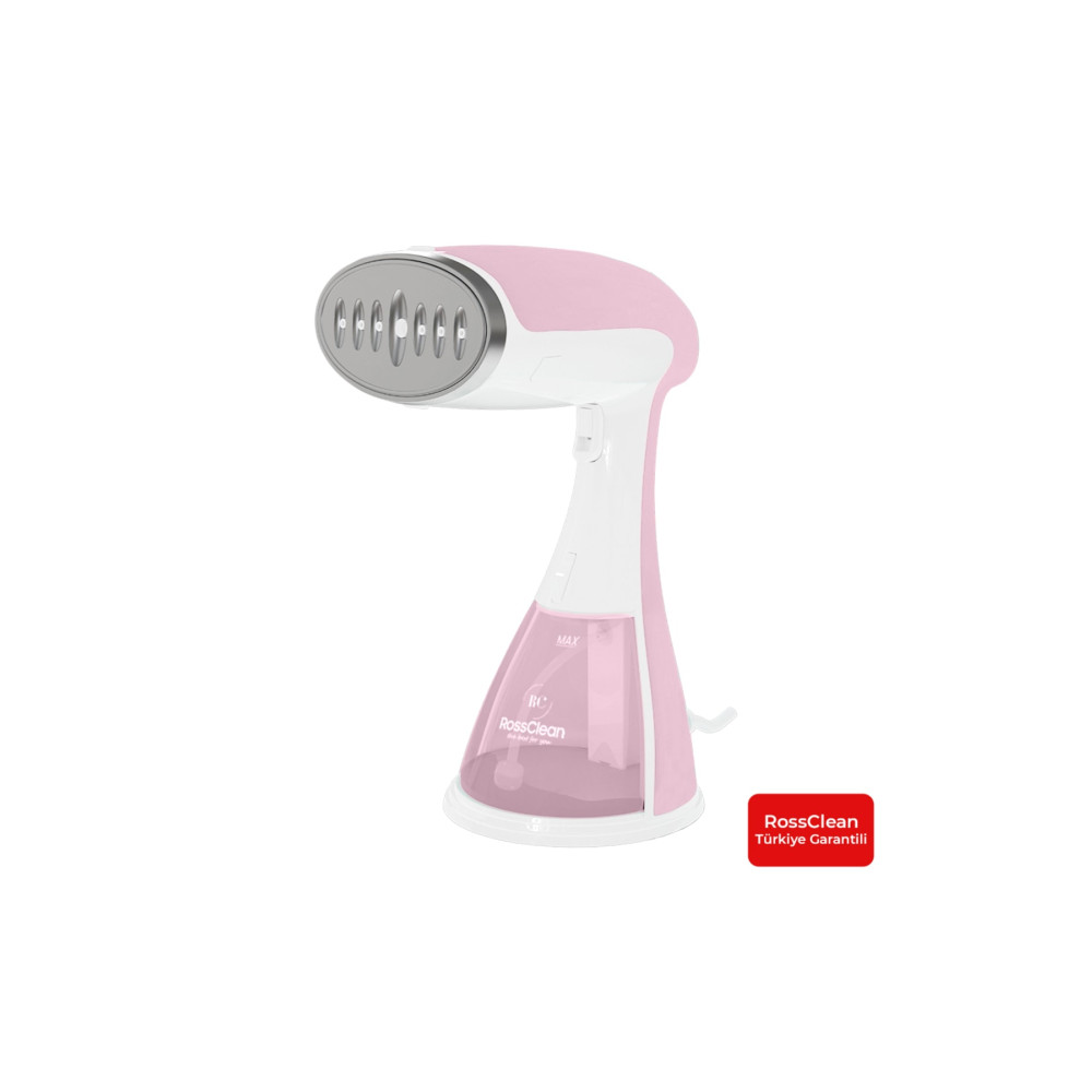 RossClean Elite 2si 1 Arada Portatif Buharlı Kırışık Giderici Dikey Ütü 1500w Açık Pembe Ütüler Fiyatı