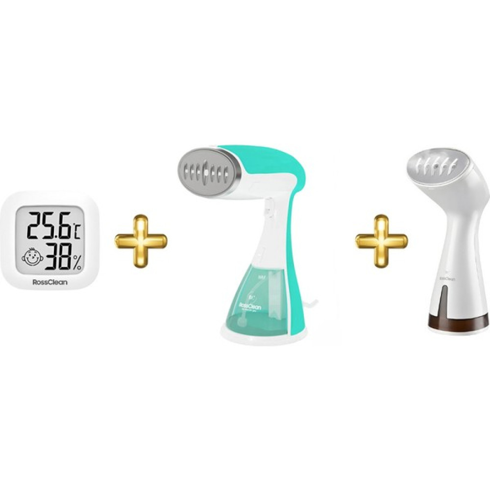 RossClean Elite Pro Dikey Ütü + Elite Dikey Ütü Turkuaz + Termometre 3 Lü Set Ütüler Fiyatı