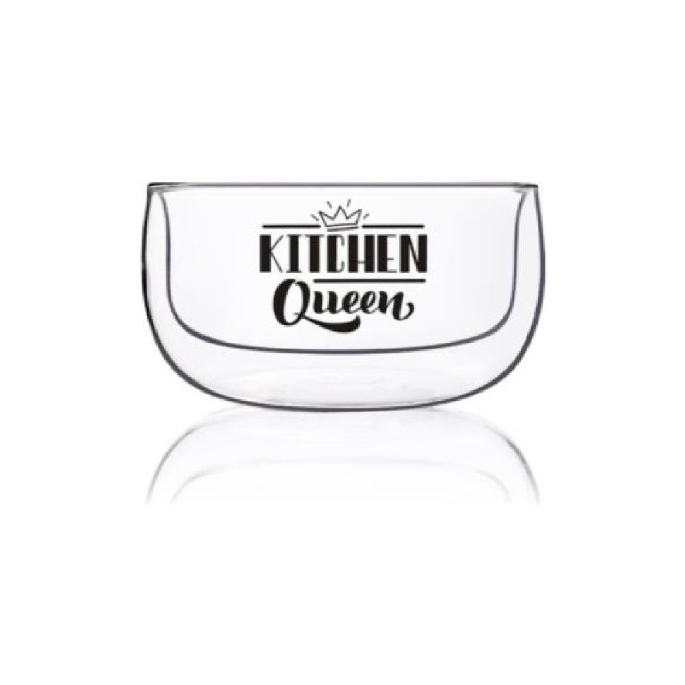 Rossel Premium Perotti Double Bowl 300 Ml. Cam Kase 13795 - 1 Adet Kase Fiyatı