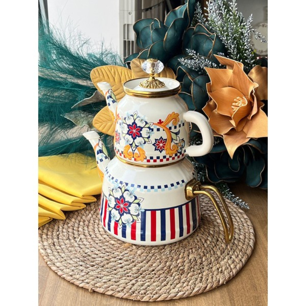 Rossev Elegance Emaye Çaydanlık Çay / Çaydanlık Setleri Fiyatı