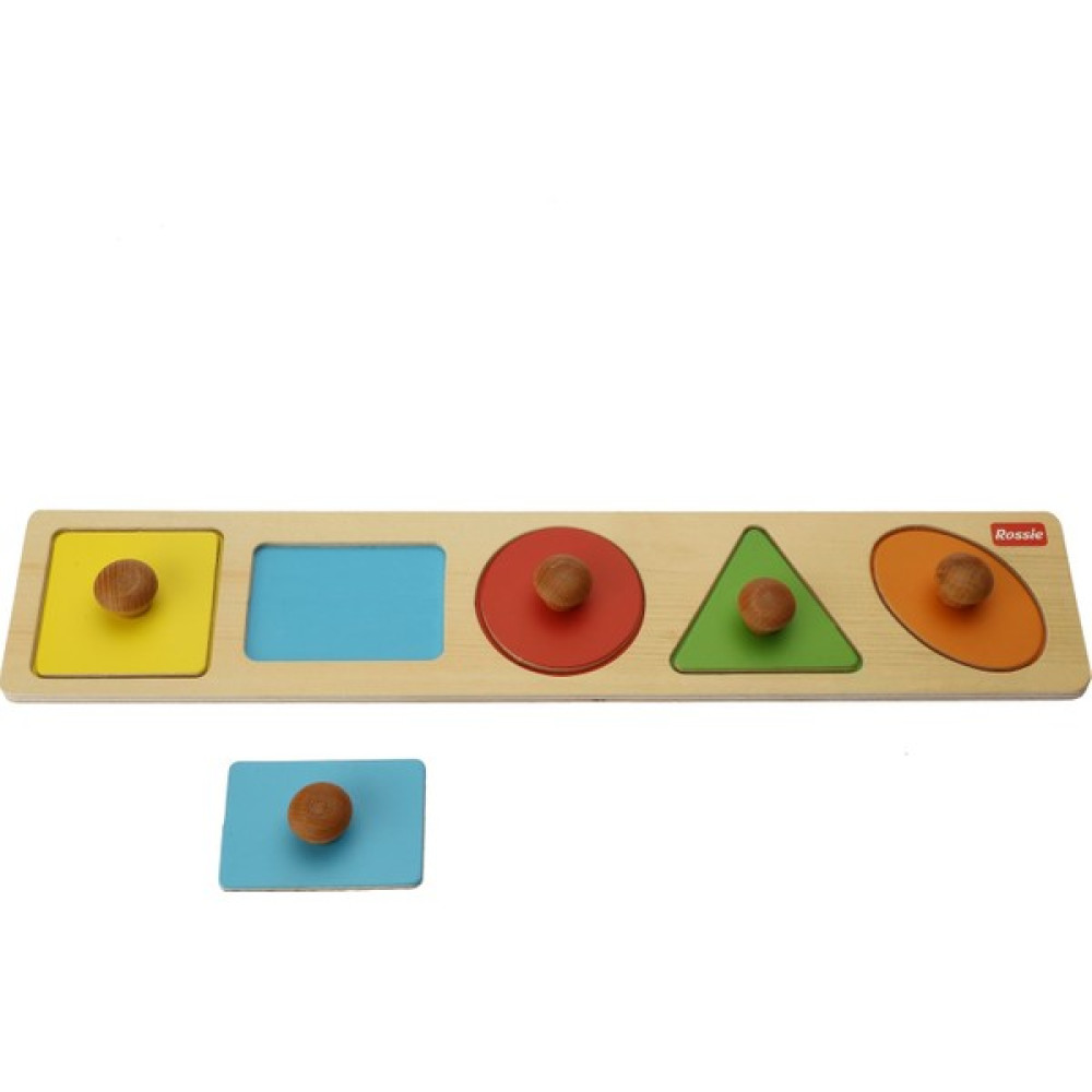 Rossie Ahşap Geometrik Zeka Bulmacası Yapboz Bebek Oyuncakları Fiyatı