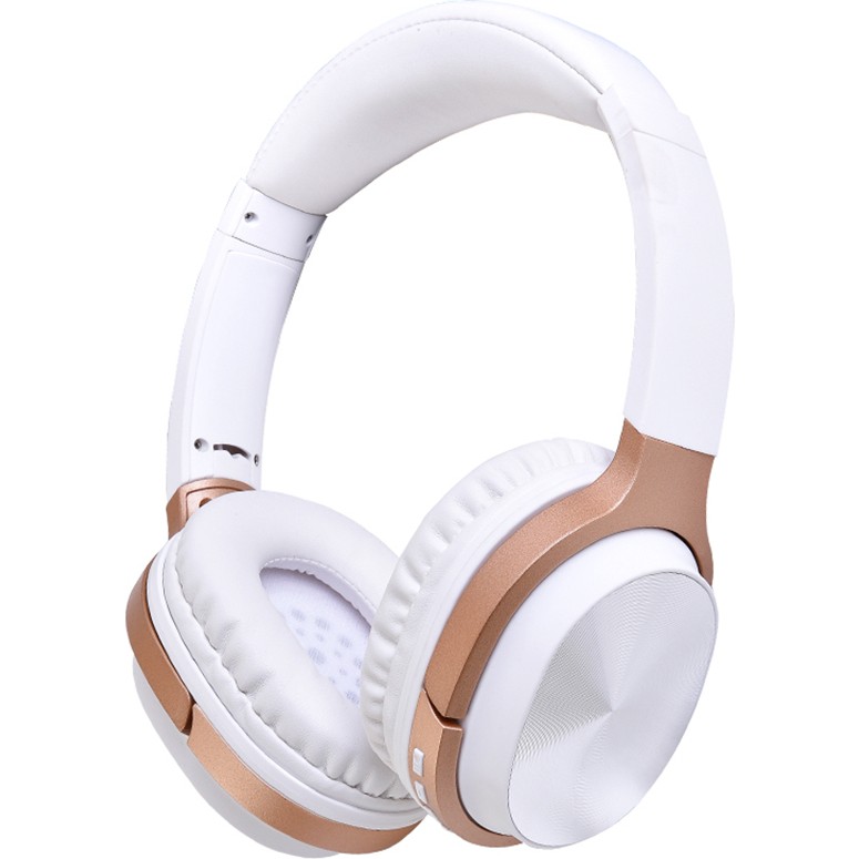 Rosstech BT830 Süper Bass Gürültü Azaltıcı Bluetooth 5.0 Kulak Üstü Kulaklık - Beyaz Bluetooth Kulaklık Fiyatı