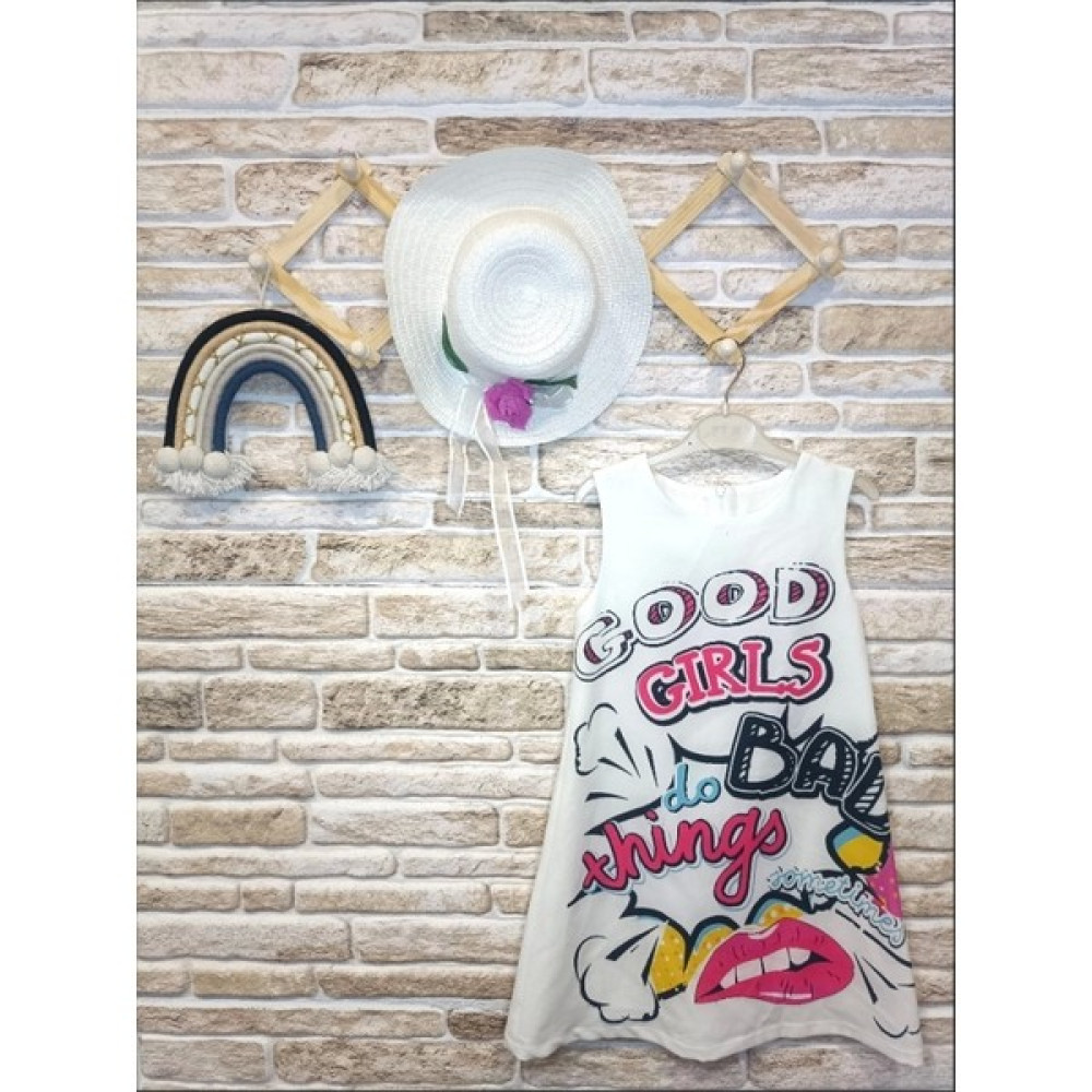 Rosy Gard Kız Çocuk Elbise Astrlı Dijital Baskılı Kız Çocuk Elbise Fiyatı