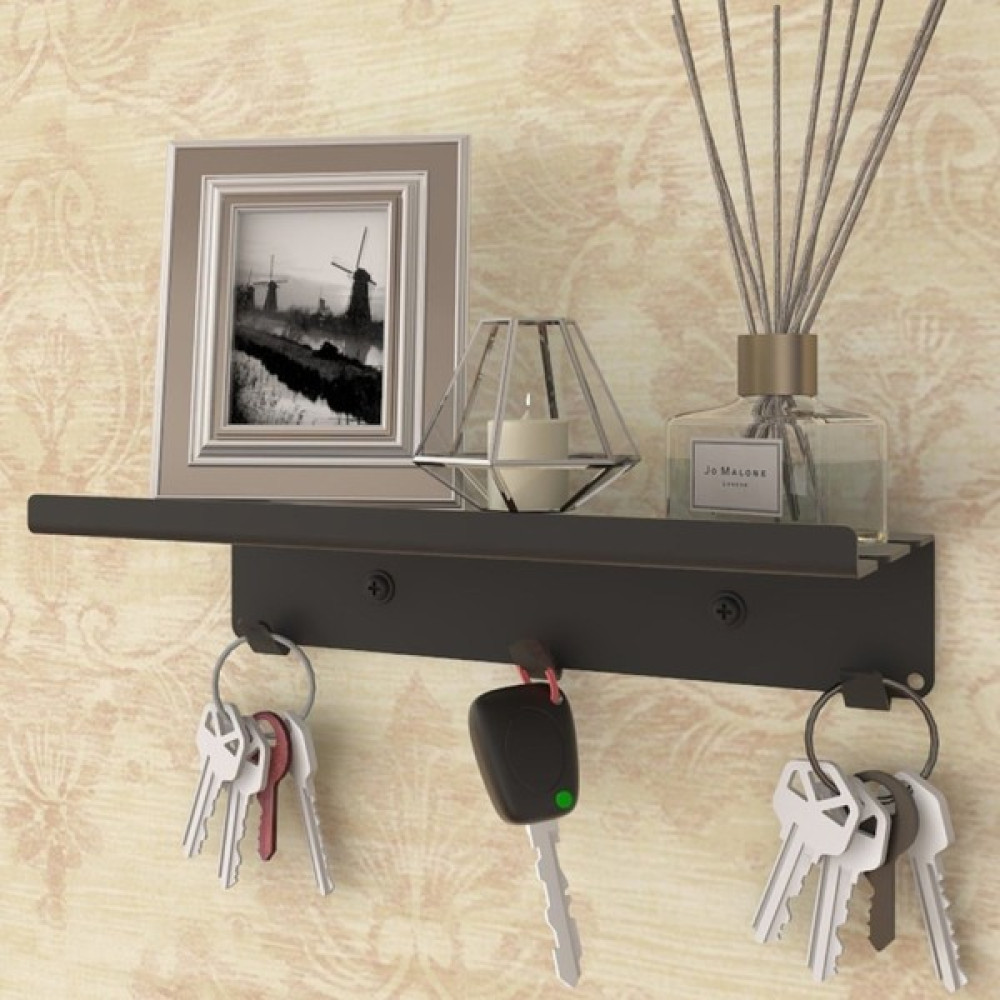 Rosyvien Metal Anahtar Askısı, Raflı Anahtarlık, Duvar Asacağı Aksesuar Askılığı, Çerçeve Fotoğraf Rafı - Renkli Eşya Saklama / Düzenleme Fiyatı