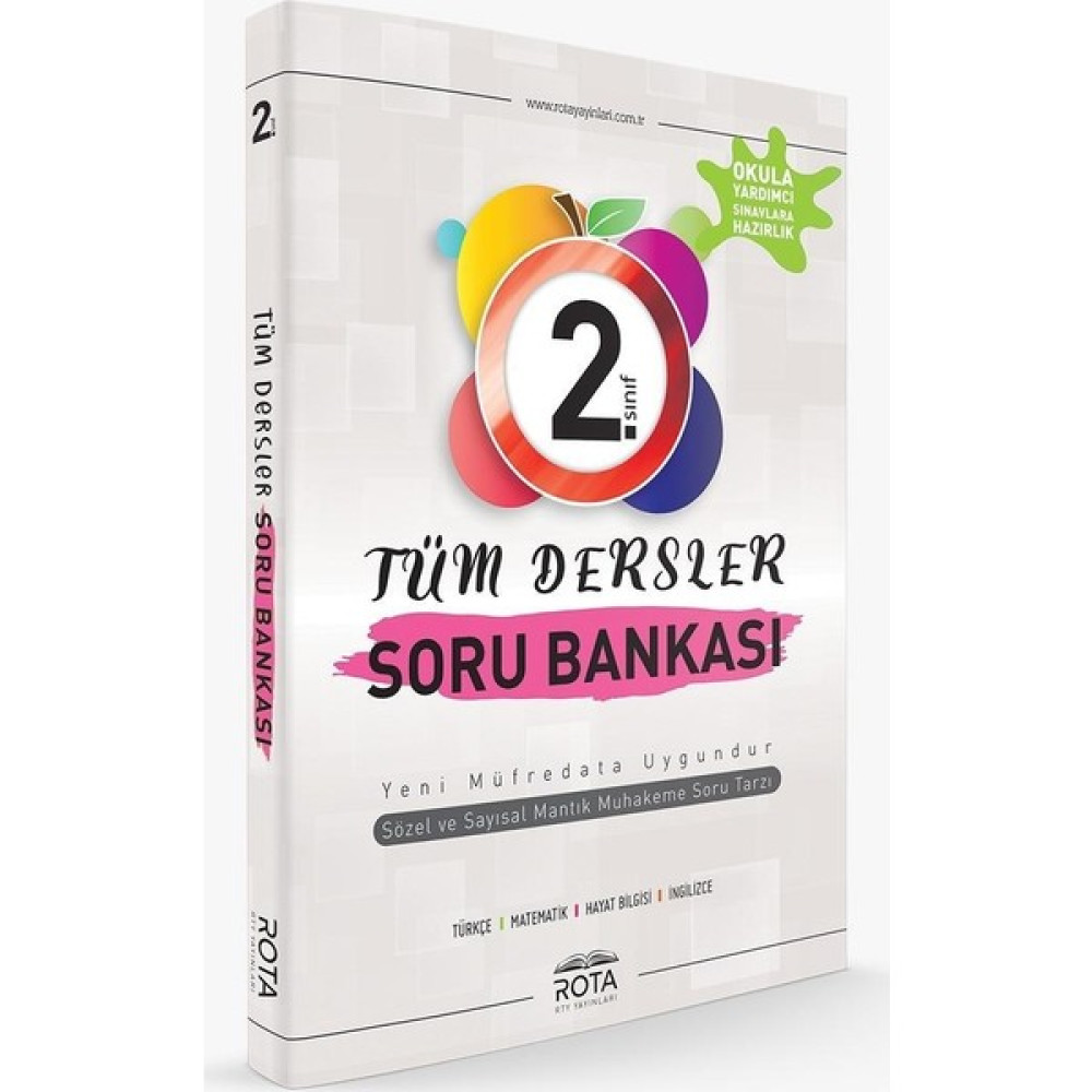 Rota 2. Sınıf Tüm Dersler Soru Bankası-Yeni Tüm Dersler Fiyatı