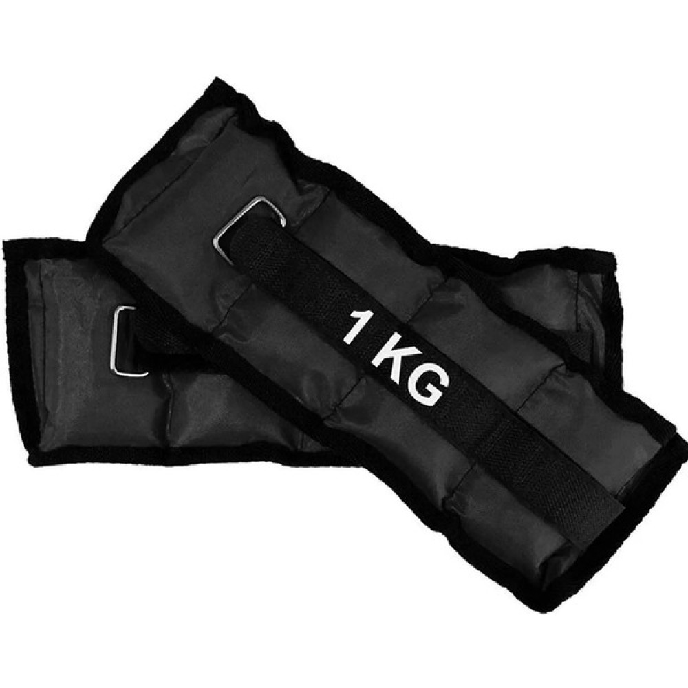 Rotantix El ve Ayak Bilek Ağırlığı 1x1 kg Kum Torbası Korsesi Ağırlık Kas Güçlendirmek Pilates 1kg Siyah Dambıllar & El / Ayak Ağırlıkları Fiyatı