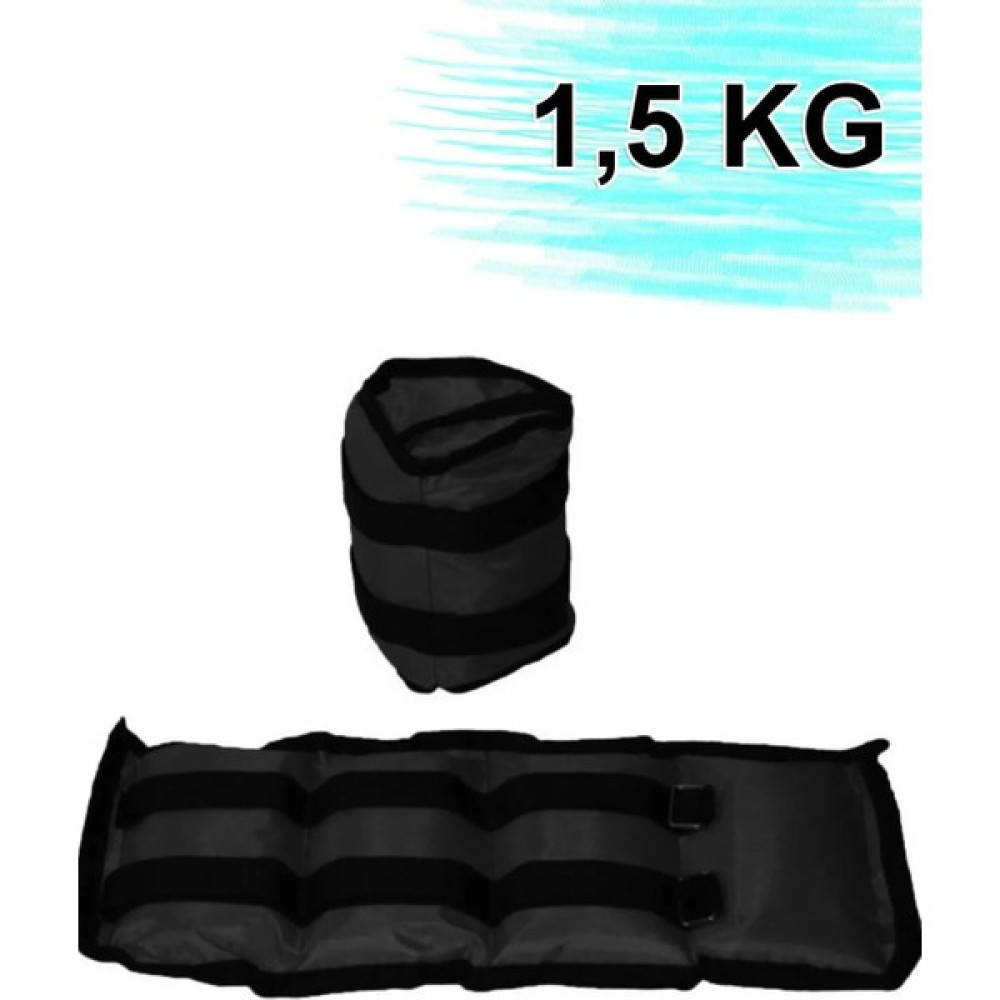 Rotantix El ve Ayak Bilek Ağırlığı 2x1 ,5 kg Kum Torbası Korsesi Ağırlık Kas Güçlendirmek Pilates 1.5kg Siyah Dambıllar & El / Ayak Ağırlıkları Fiyatı